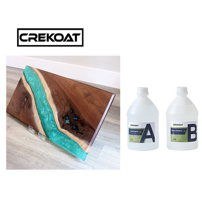 Nhựa Epoxy 2 gallon không bắt lửa để đúc bàn sông Bar Tops Tự khử khí