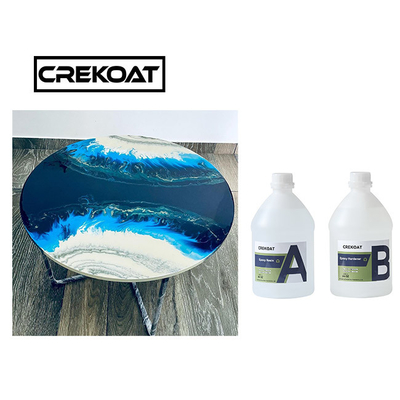 Nhựa Epoxy 2 gallon không bắt lửa để đúc bàn sông Bar Tops Tự khử khí