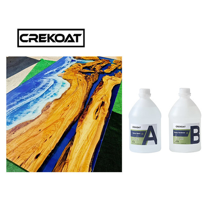 Đúc River Table Bộ nhựa Epoxy Art Clear Epoxy Resin MSDS