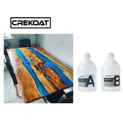 Đúc River Table Bộ nhựa Epoxy Art Clear Epoxy Resin MSDS