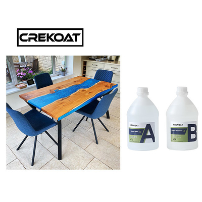 Thực phẩm miễn phí BPA Nhựa Epoxy trong suốt an toàn cho bàn gỗ Thủ công mỹ nghệ