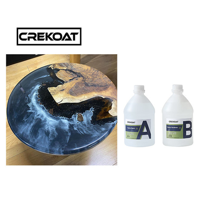 Chất làm cứng và nhựa Epoxy đổ sâu không thể đánh bại cho mặt bàn trang sức nghệ thuật tự làm có độ bóng cao