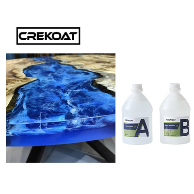 Chất làm cứng và nhựa Epoxy đổ sâu không thể đánh bại cho mặt bàn trang sức nghệ thuật tự làm có độ bóng cao