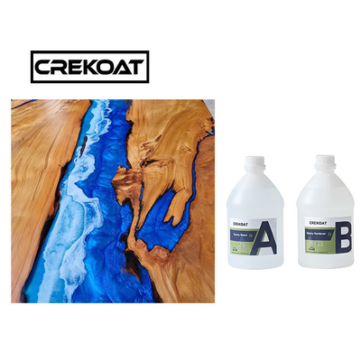 Thực phẩm miễn phí BPA Nhựa Epoxy trong suốt an toàn cho bàn gỗ Thủ công mỹ nghệ
