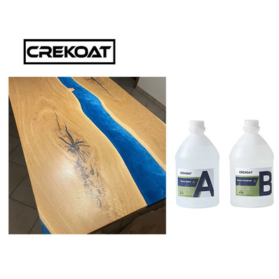 2/1 Tỷ lệ Clear Epoxy Resin Kit Casting Coating For River Table Tops Low Odor