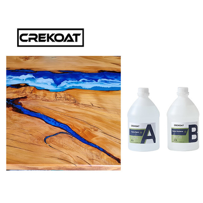 Epoxy nhựa đúc dày 4 inch cho bàn một lần đổ trong suốt