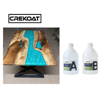 Epoxy nhựa đúc dày 4 inch cho bàn một lần đổ trong suốt