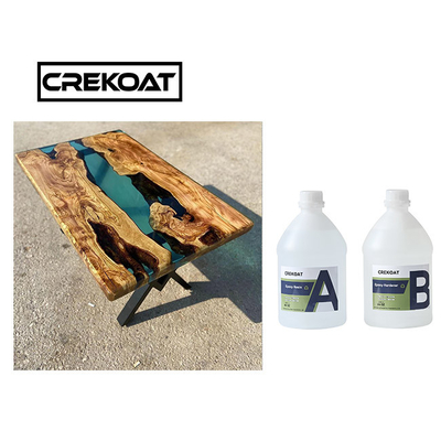 Epoxy nhựa đúc dày 4 inch cho bàn một lần đổ trong suốt