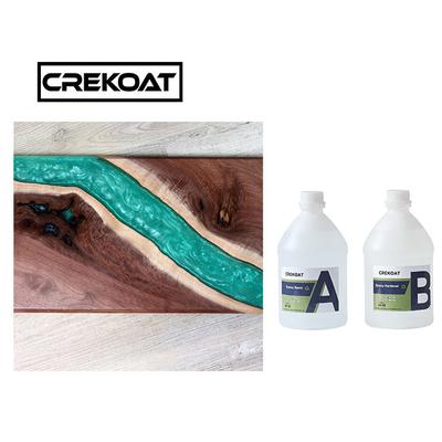 Bàn tự san phẳng có thể đổ nhựa Epoxy nhựa hai phần trong suốt