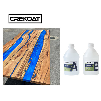 Khối lượng lớn Làm khô nhanh Bàn nhựa Epoxy hàng đầu Tác phẩm nghệ thuật Epoxy lỏng