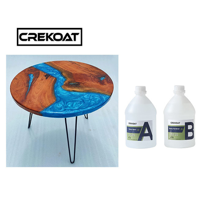Khối lượng lớn Làm khô nhanh Bàn nhựa Epoxy hàng đầu Tác phẩm nghệ thuật Epoxy lỏng