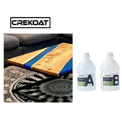 Bàn tự san phẳng có thể đổ nhựa Epoxy nhựa hai phần trong suốt