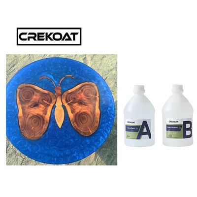 Mặt bàn Gỗ Nhựa Epoxy Nhựa trong suốt Chống tia cực tím Nghệ thuật