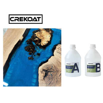 Mặt bàn Gỗ Nhựa Epoxy Nhựa trong suốt Chống tia cực tím Nghệ thuật