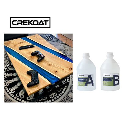 1 Bàn sông Gallon Đúc khuôn nhựa Epoxy đổ sâu
