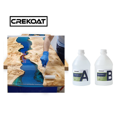 1 Bàn sông Gallon Đúc khuôn nhựa Epoxy đổ sâu