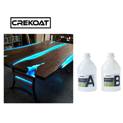 1 Bàn sông Gallon Đúc khuôn nhựa Epoxy đổ sâu