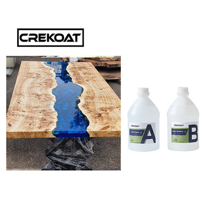 1 Bàn sông Gallon Đúc khuôn nhựa Epoxy đổ sâu