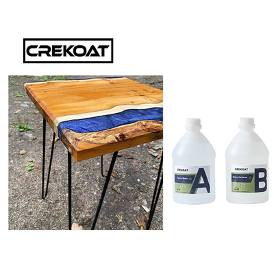 Nhựa Epoxy trong suốt không thấm nước cho gỗ Chống kính màu vàng Giống như kết thúc