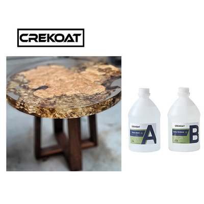 Đúc sâu nhựa Epoxy 100% rắn cho nghệ thuật bàn gỗ