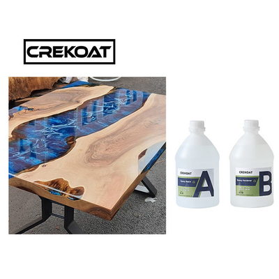 Đúc sâu nhựa Epoxy 100% rắn cho nghệ thuật bàn gỗ