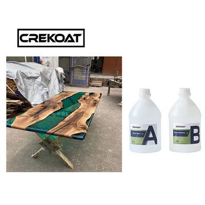 Độ nhớt thấp Đổ sâu Nhựa Epoxy Bàn sông Đúc Gỗ Chống trầy xước