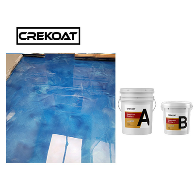 Bê tông kim loại Sơn sàn nhựa Epoxy Lớp phủ chống tia UV Tạo bọt tự nhiên