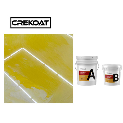 Bê tông kim loại Sơn sàn nhựa Epoxy Lớp phủ chống tia UV Tạo bọt tự nhiên