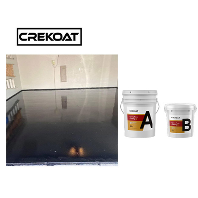 Thủy tinh giống như sơn kim loại Epoxy tầng hầm sơn không độc hại nhớt