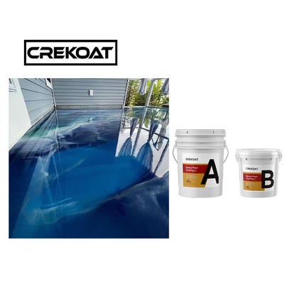 Lớp phủ sàn Epoxy 3d kim loại lâu dài cho gạch gỗ