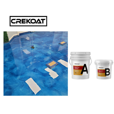 Lớp phủ sàn Epoxy 3d kim loại lâu dài cho gạch gỗ