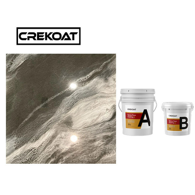 Crystal Clear Concrete Metal Epoxy Floor Coating Chống trầy xước