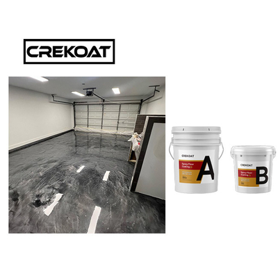Sơn sàn nhựa Epoxy cấp thực phẩm Sơn kim loại Sàn nhà để xe Vật liệu không dung môi