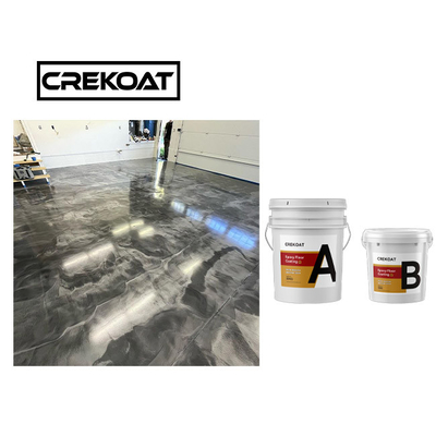Sơn sàn nhựa Epoxy cấp thực phẩm Sơn kim loại Sàn nhà để xe Vật liệu không dung môi