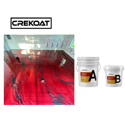 Sơn sàn Epoxy kim loại sân bay Nhựa Epoxy chống tia cực tím và chất làm cứng