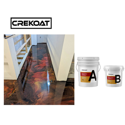 Sơn sàn Epoxy kim loại sân bay Nhựa Epoxy chống tia cực tím và chất làm cứng