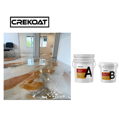 Sơn sàn Epoxy kim loại sân bay Nhựa Epoxy chống tia cực tím và chất làm cứng