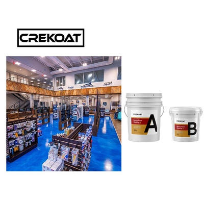 2 phần Epoxy Resin Metal Sơn sàn nhà để xe Polyme trong suốt Độ nhớt thấp