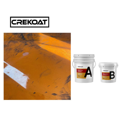 Clear Pure Epoxy Resin Sàn kim loại Sơn chịu nhiệt