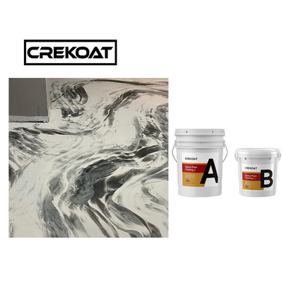 Lớp phủ sàn Epoxy kim loại bền Mặt bàn Chống nước UV