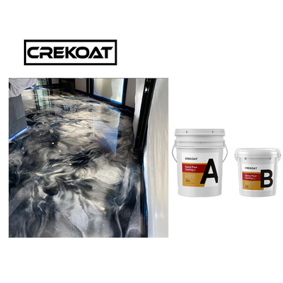 Sơn phủ sàn epoxy kim loại nhựa AB hai thành phần chống nước