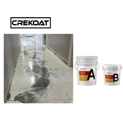 MSDS Lớp phủ sàn Epoxy kim loại màu trắng Nhựa Polyester trong suốt cho bê tông