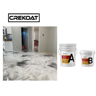 Hệ thống sàn sơn epoxy kim loại bột VOC thấp