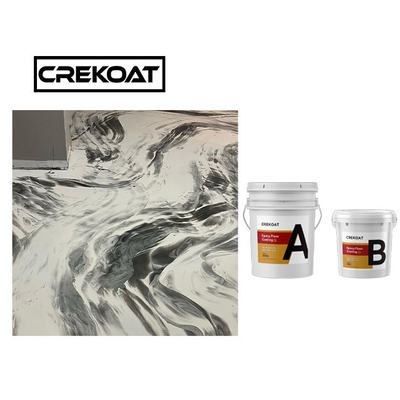 Hệ thống sàn sơn epoxy kim loại bột VOC thấp