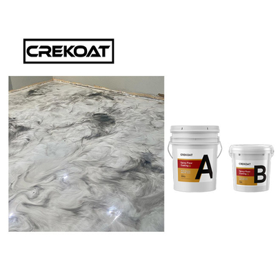 Hệ thống sàn Epoxy kim loại phủ nhựa Poly Epoxy 100% rắn