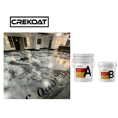 Hệ thống sàn Epoxy kim loại phủ nhựa Poly Epoxy 100% rắn
