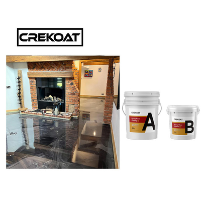 Hệ thống sàn Epoxy kim loại phủ nhựa Poly Epoxy 100% rắn