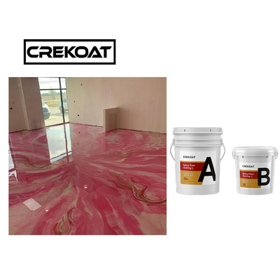 Phụ gia kim loại Chống thấm Nhựa Epoxy Lớp phủ Epoxy trong suốt