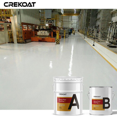 Sơn sàn Epoxy công nghiệp SGS Sơn sàn gốc dung môi có độ bóng cao