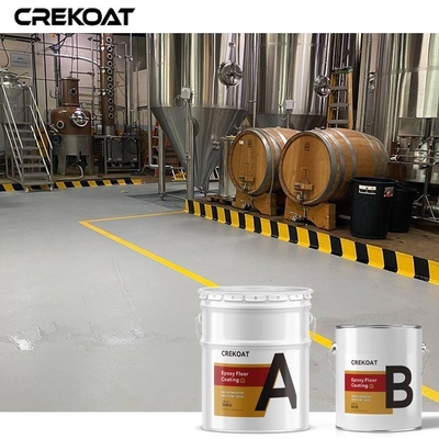 Sơn sàn Epoxy công nghiệp SGS Sơn sàn gốc dung môi có độ bóng cao